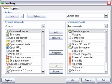 Fast Tray Screenshot